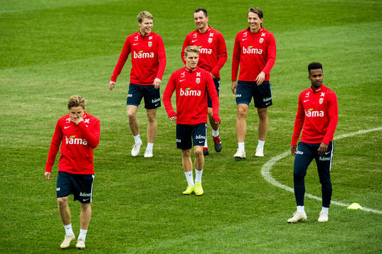 Jonas Svensson, Sigurd Rosted, Martin Ødegaard, Sander
