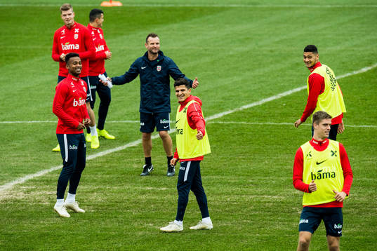Ola Kamara, Tarik Elyounoussi, Bjørn Maars Johnsen and