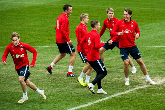 Jonas Svensson, Even Hovland, Martin Ødegaard, Stefan