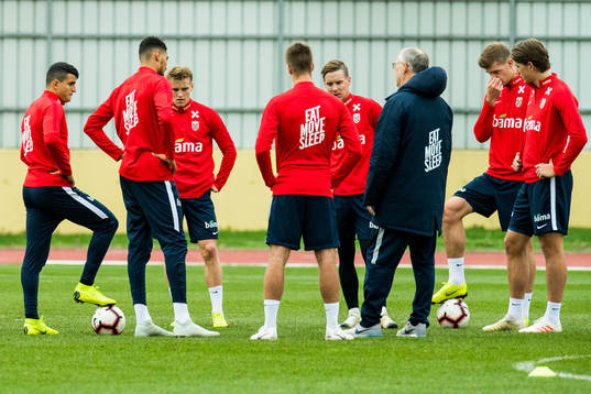 Mohamed Elyounoussi, Martin Ødegaard, Stefan Johansen,