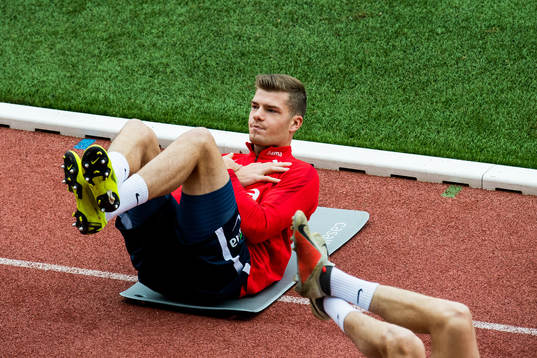 Alexander Sørloth of Norway