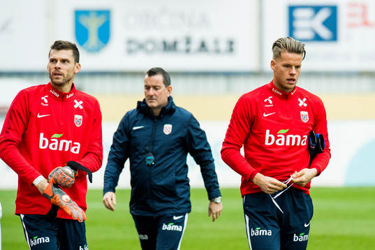 Goalkeeper Rune Almenning Jarstein, Per Joar Hansen,