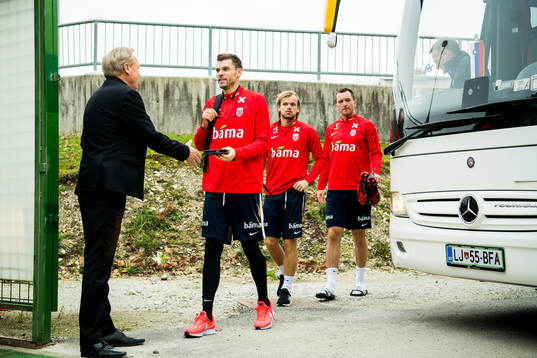 Goalkeeper Rune Almenning Jarstein, Iver Fossum and Even