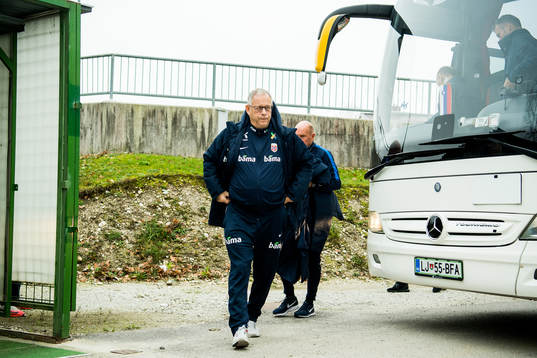 Lars Lagerbäck, head coach of Norway