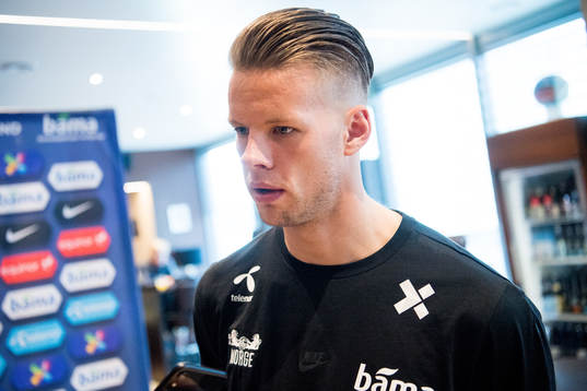 Goalkeeper Ørjan Håskjold Nyland of Norway
