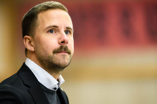 Panterns tränare Viktor Stråhle