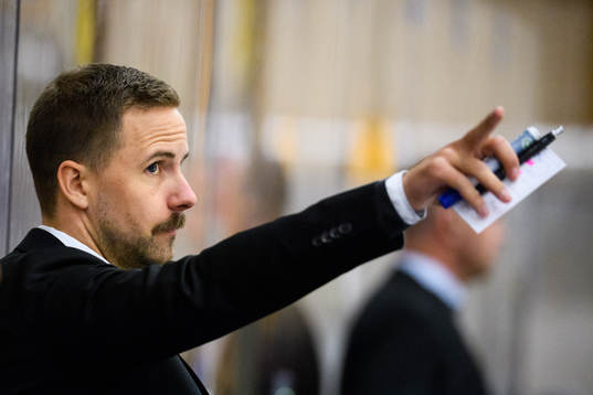 Panterns tränare Viktor Stråhle