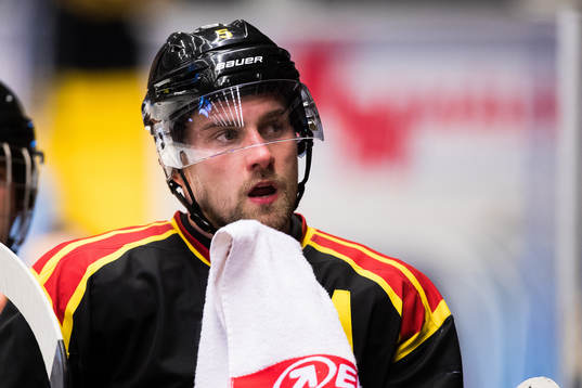Brynäs Lukas Kilström deppar