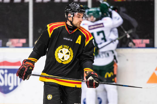Brynäs Lukas Kilström deppar