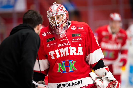 Timrås målvakt Niklas Svedberg