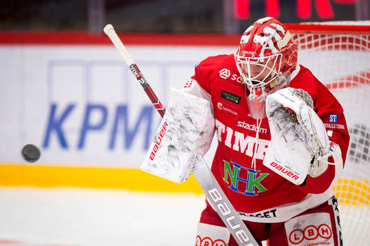 Timrås målvakt Victor Brattström
