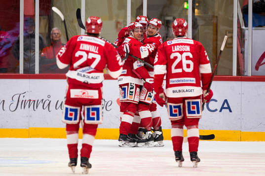 Timrå och Johannes Salmonsson jublar