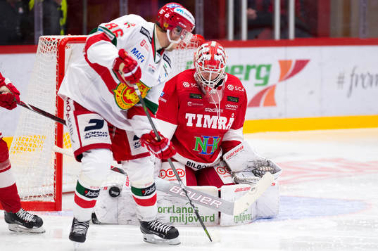 Timrås målvakt Victor Brattström