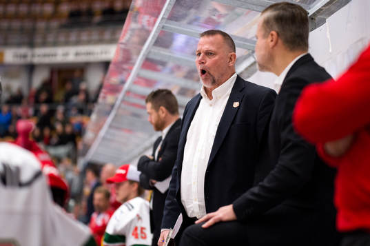 Moras tränare Mats Lusth