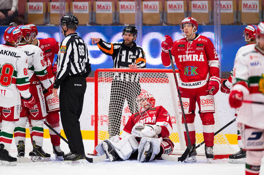 Timrås målvakt Victor Brattström
