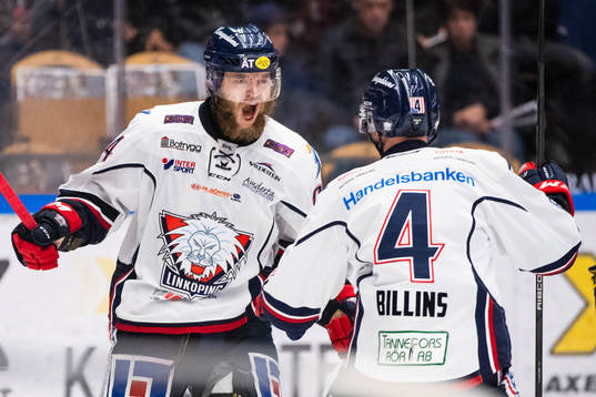 Linköpings Jimmy Andersson jublar