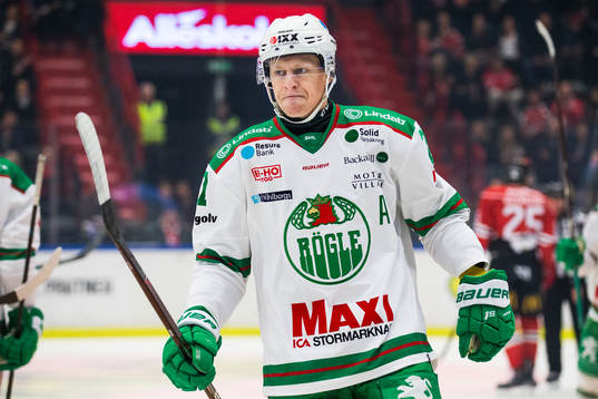 Rögles Rasmus Sandin deppar