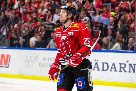 Örebros Anton Hedman deppar