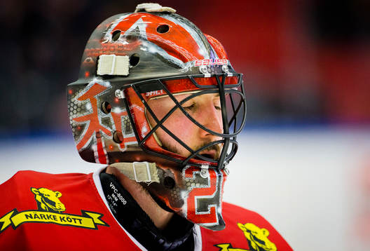 Örebros målvakt Stefan Steen deppar
