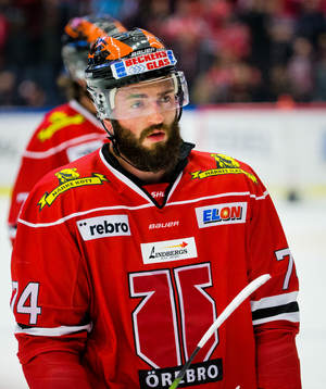 Örebros Nick Ebert deppar