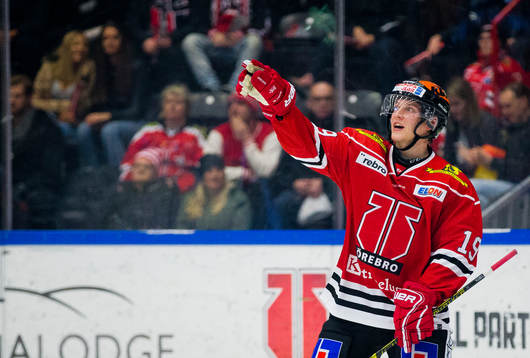 Örebros Patrik Virta deppar