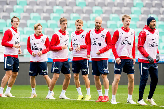 Sander Berge, Jonas Svensson, Markus Henriksen, Martin