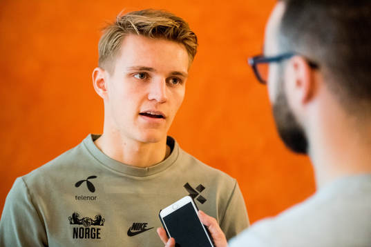 Martin Ødegaard of Norway