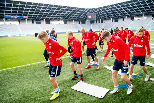 Martin Ødegaard, Birger Meling, Tore Reginiussen, Sigurd