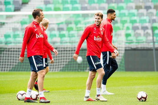 Even Hovland, Håvard Nordtveit and Bjørn Maars Johnsen of