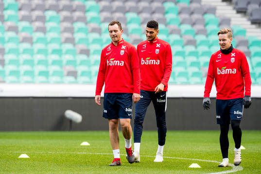 Even Hovland, Bjørn Maars Johnsen and Stefan Johansen of
