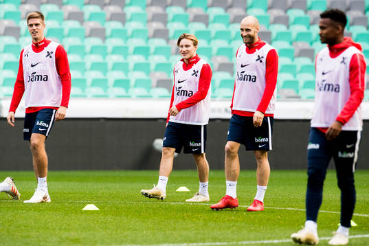 Markus Henriksen, Jonas Svensson, Tore Reginiussen and Ola