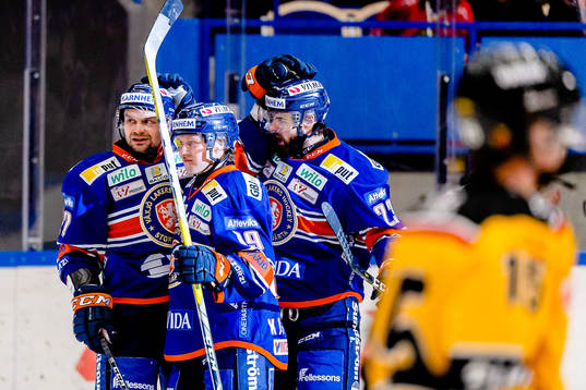 Växjös Janne Pesonen, Tuomas Kiiskinen och Roman Horak