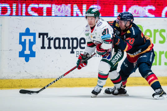 Frölundas Ryan Lasch och Djurgårdens Marcus Davidsson