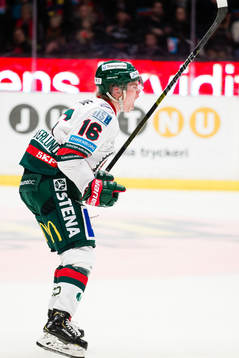 Frölundas Filip Westerlund jublar