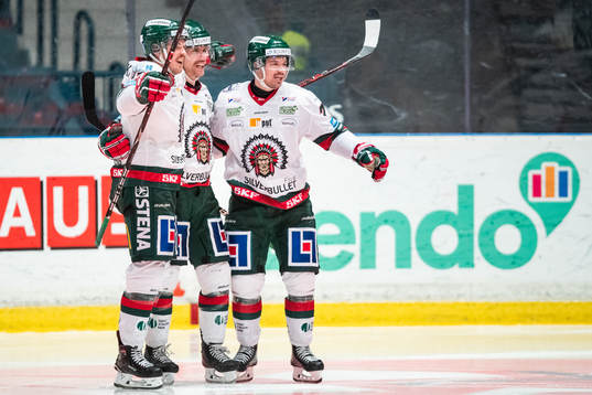 Frölundas Jonathan Sigalet jublar