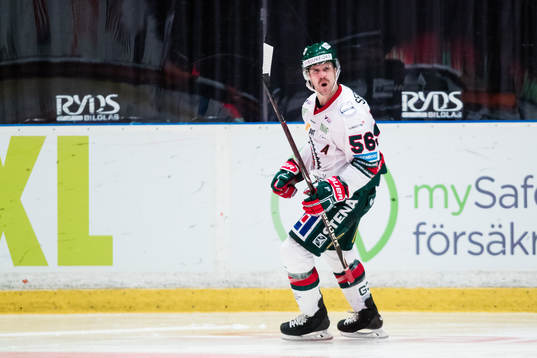 Frölundas Jonathan Sigalet jublar