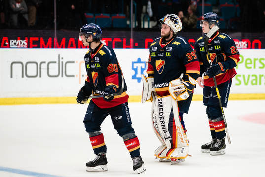 Djurgårdens målvakt Adam Reideborn deppar med Gustav