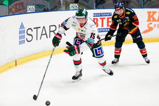 Frölundas Anders Grönlund och Djurgårdens Niclas Bergfors