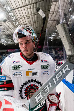 Frölundas målvakt Johan Gustafsson