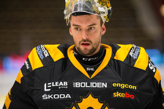 Skellefteås målvakt Gustaf Lindvall