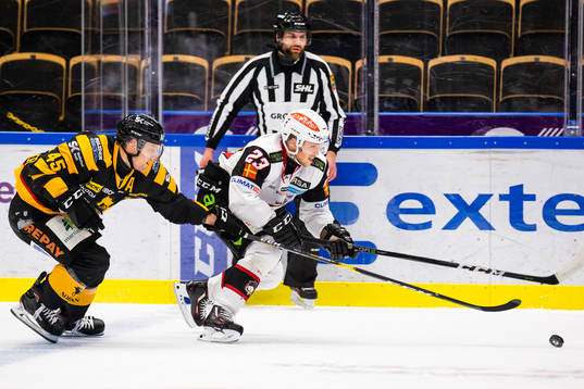 Skellefteås Oscar Möller och Malmö Redhawks Christoffer