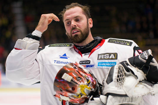 Malmö Redhawks målvakt Cristopher Nihlstorp