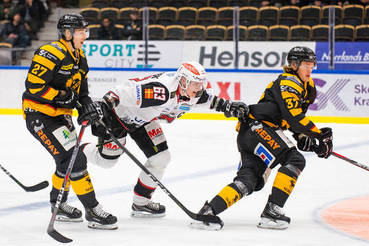 Skellefteås Albin Eriksson och Robin Alvarez