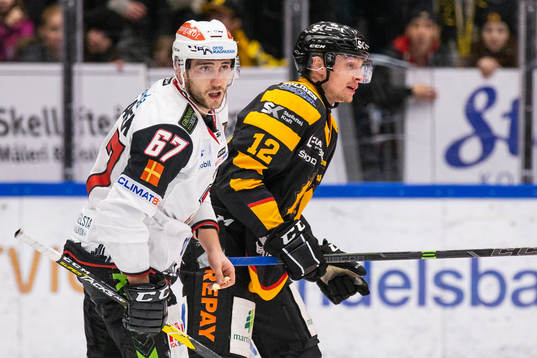 Malmö Redhawks Konstantin Komarek och Skellefteås Adam