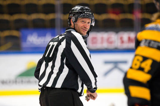 Linjedomare Jan Sandström