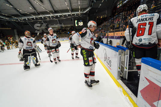 Malmö Redhawks Carl Persson, Lars Bryggman och målvakt