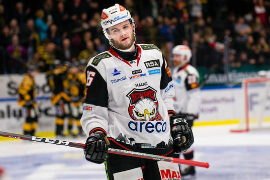 Malmö Redhawks Kim Rosdahl  deppar