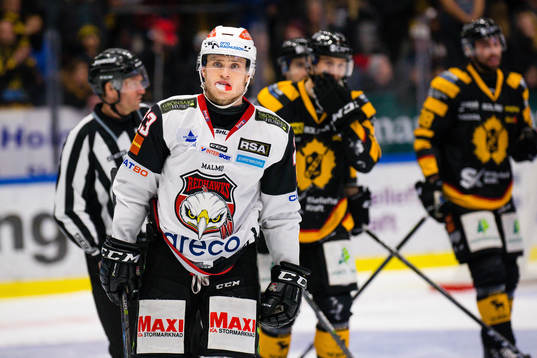Malmö Redhawks Christoffer Forsberg  deppar
