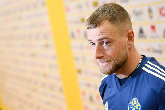 John Guidetti i mixed zone