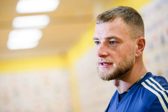 John Guidetti i mixed zone